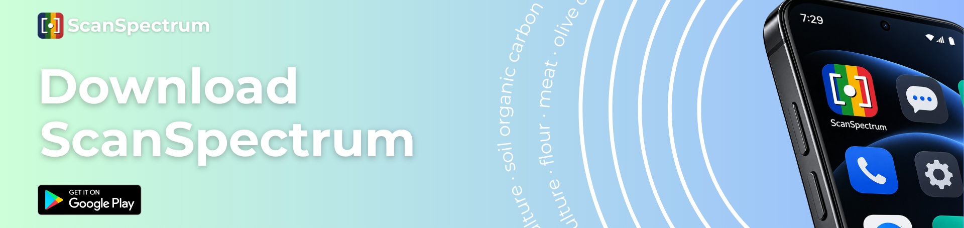 ScanSpectrum app — download on Google Play